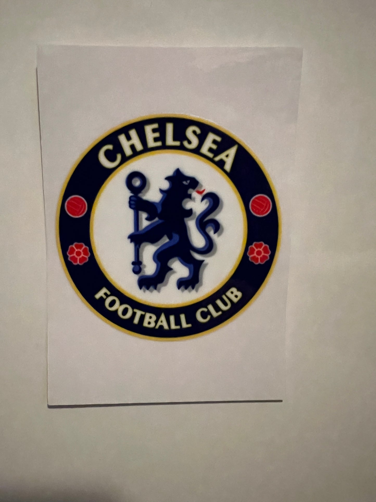 Chelsea FC badge uvdtf (L)