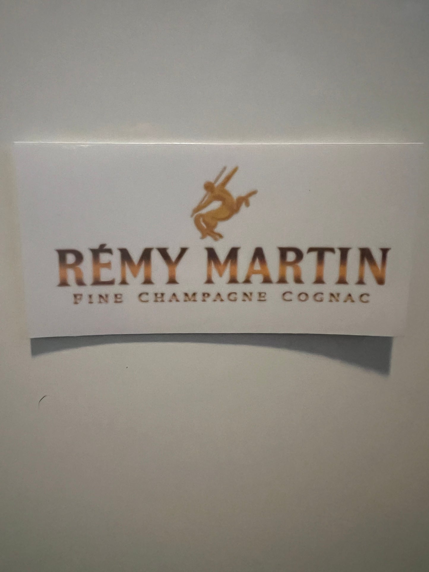 RM cognac decal