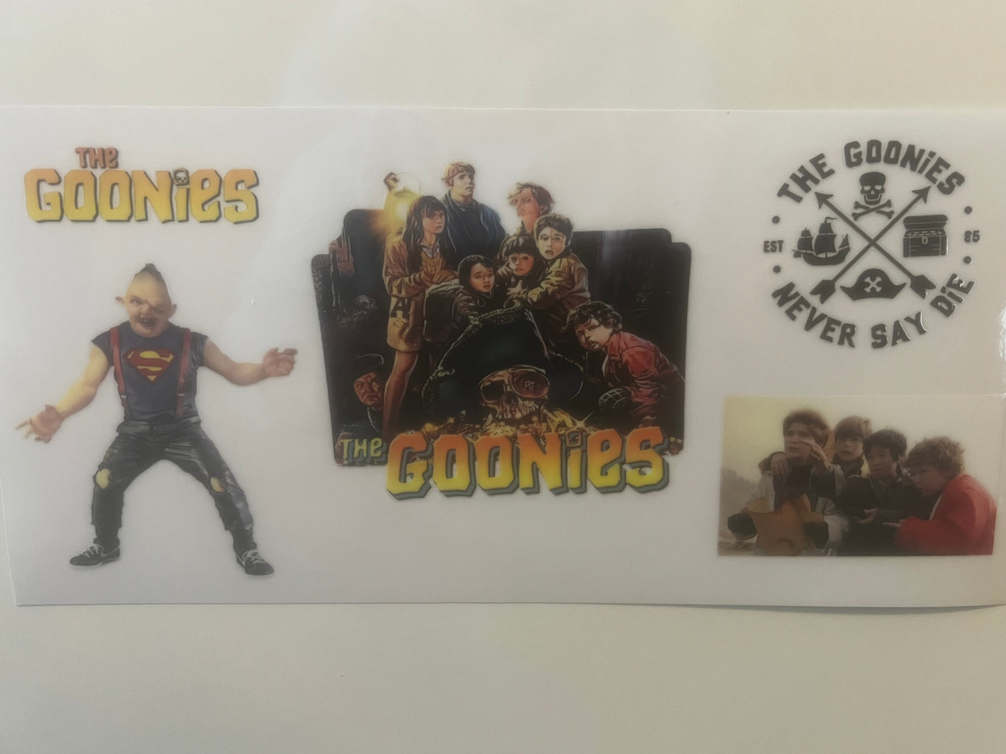 The goonies wrap