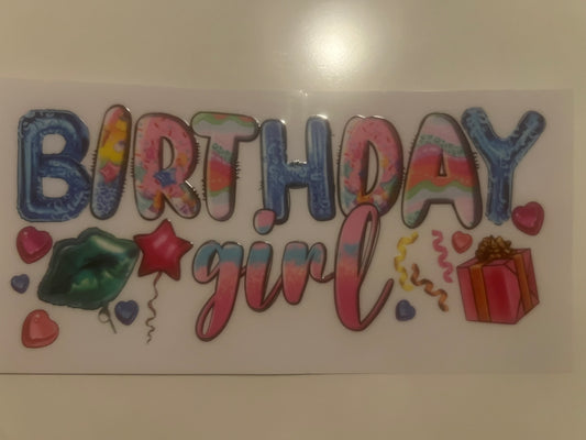 Birthday girl wrap