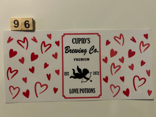 Cupids brew with hollow hearts wrap (96) (L)