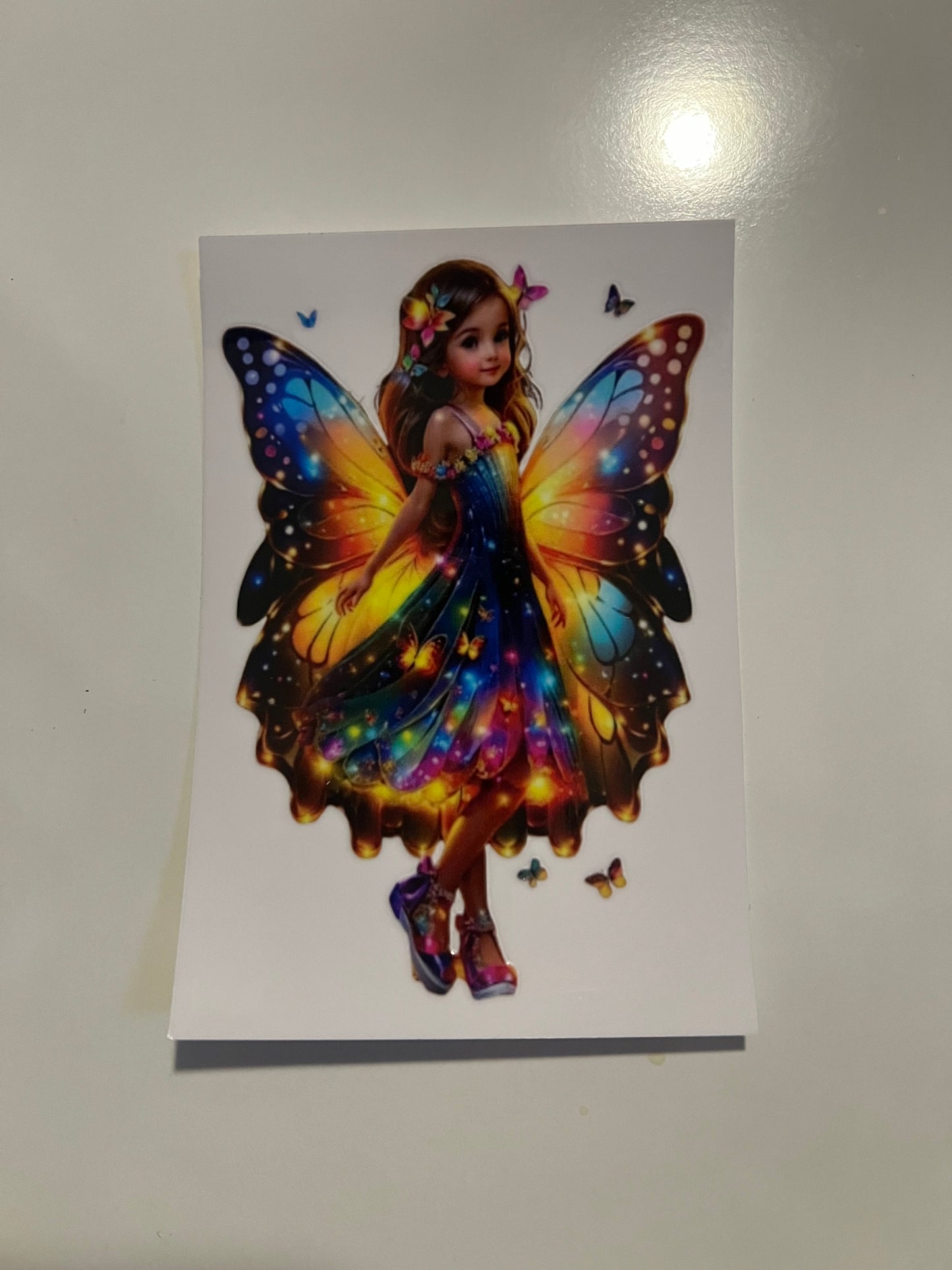 Butterfly girl decal exclusive