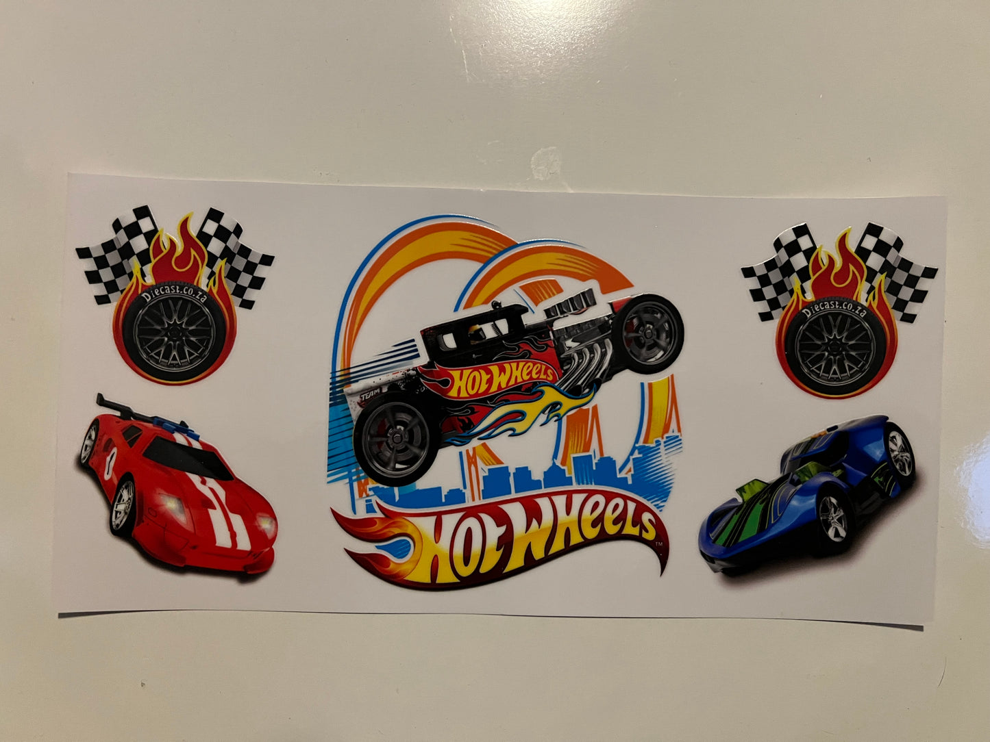 Hot wheels wrap