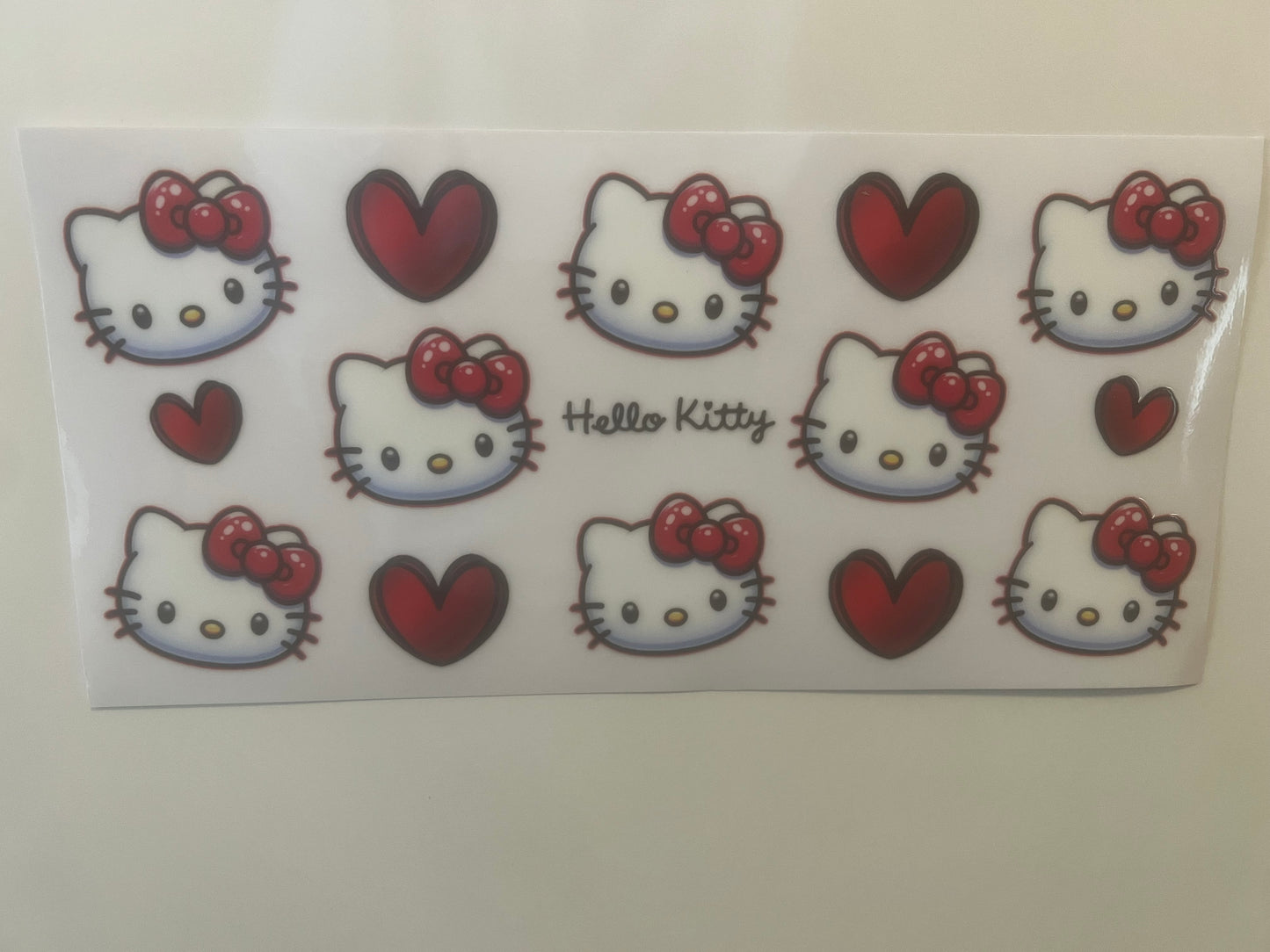 Hello kitty love heart wrap