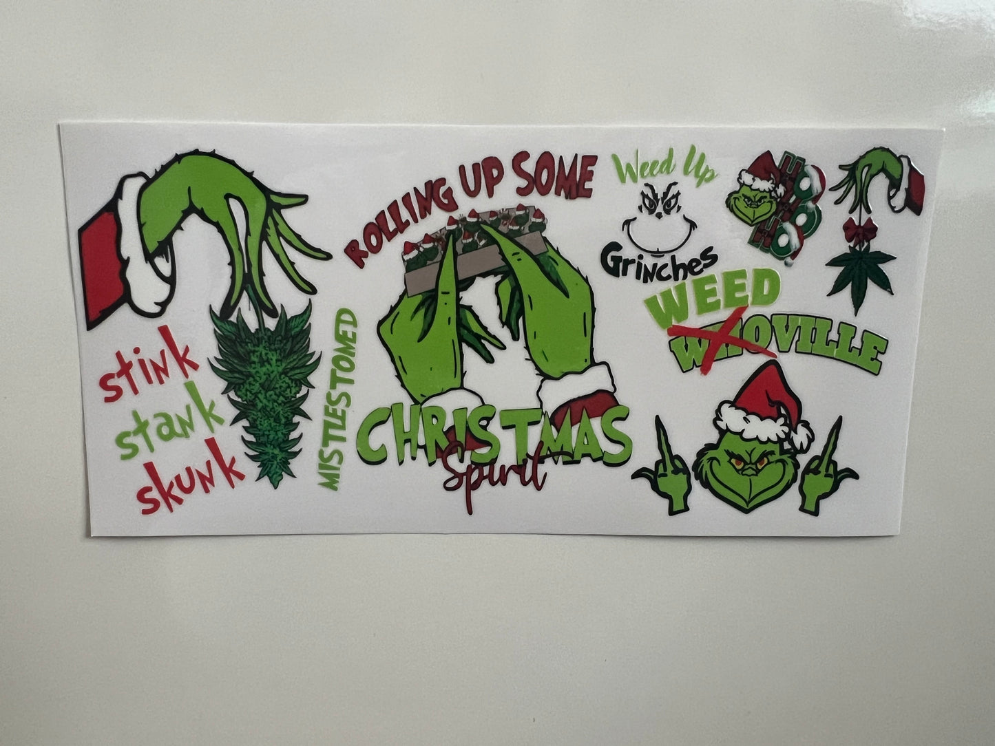 Stink stank skunk grinch 420 wrap exclusive