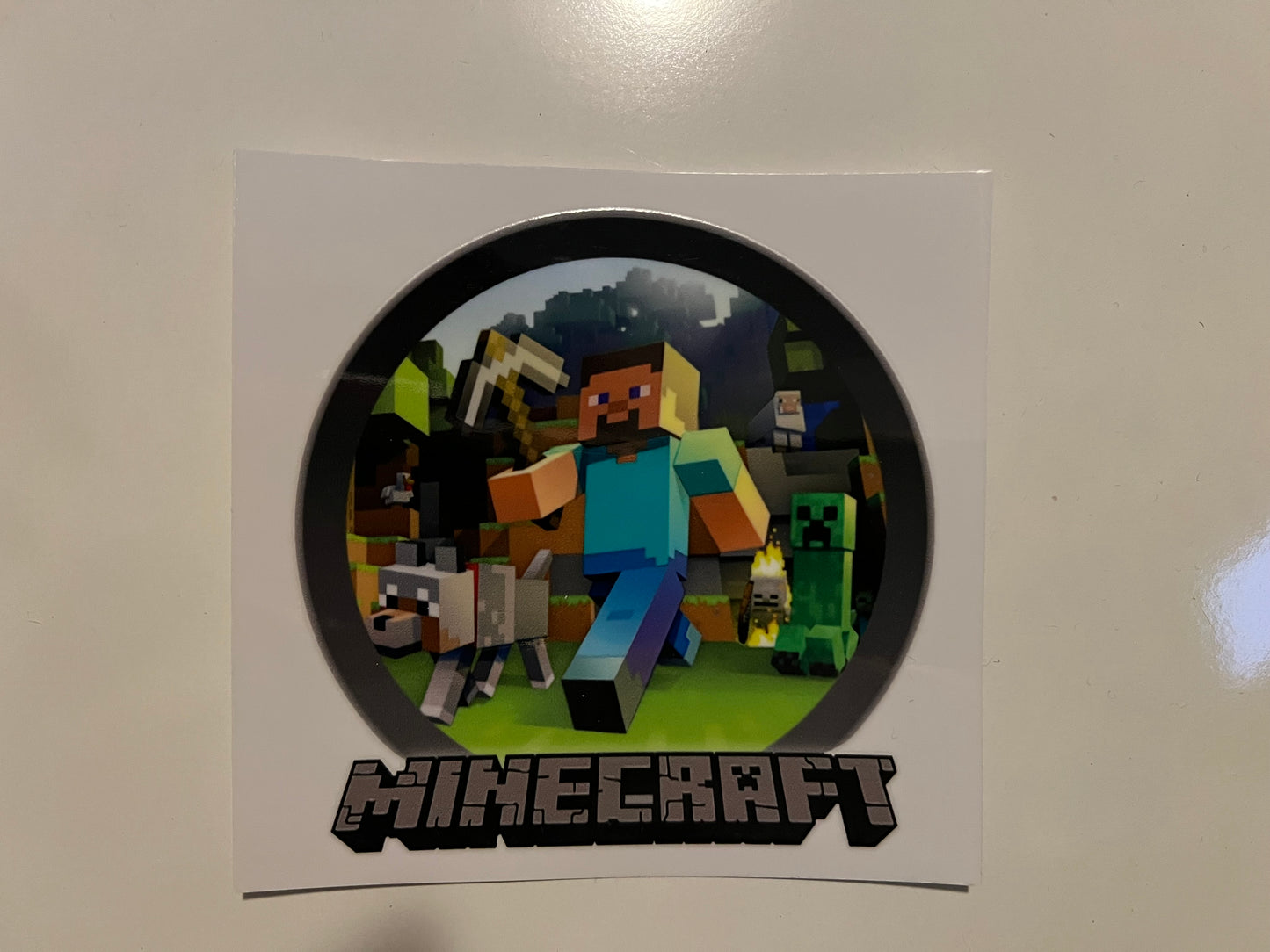 Minecraft decal