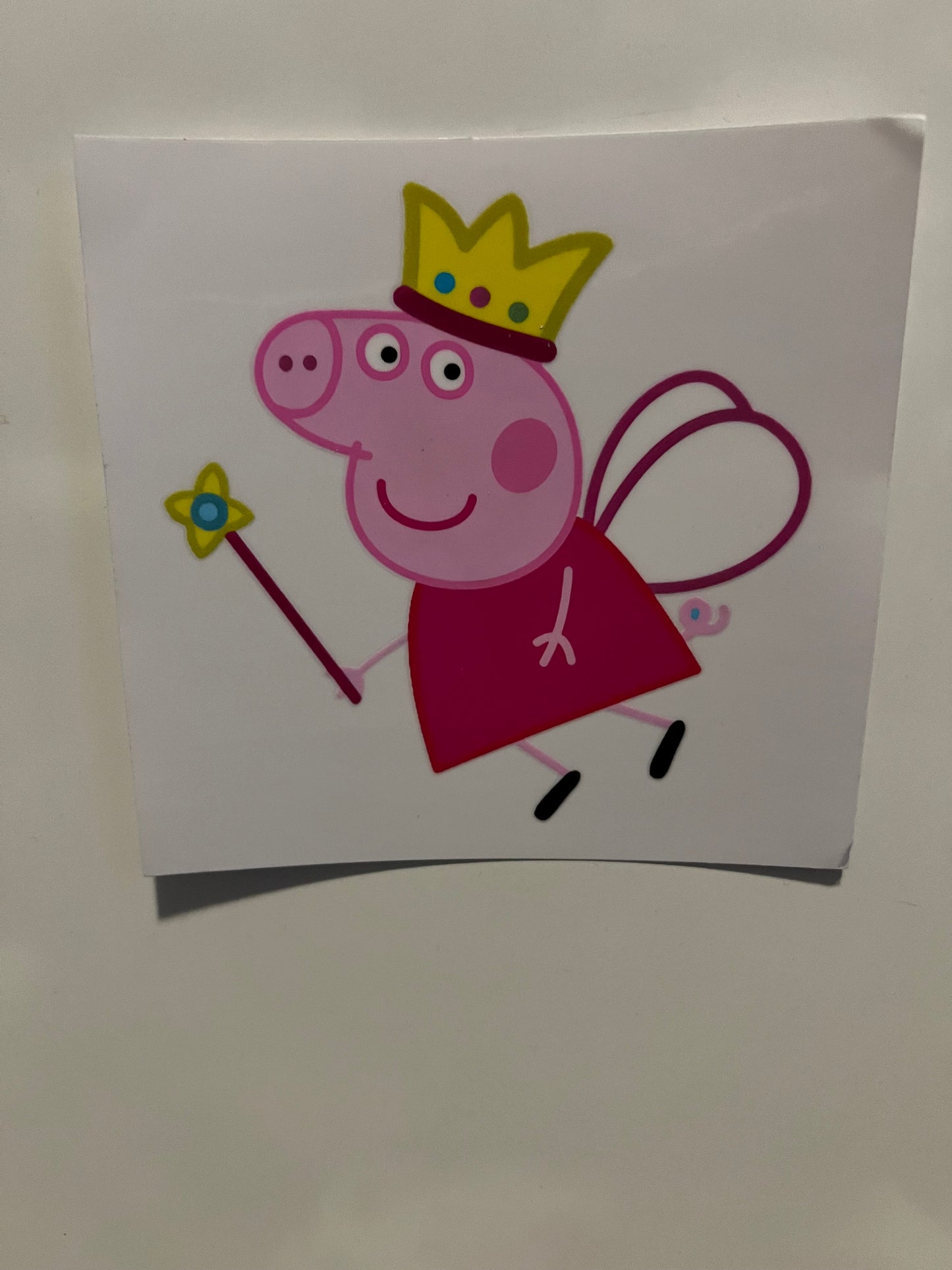 Peppa pig decal