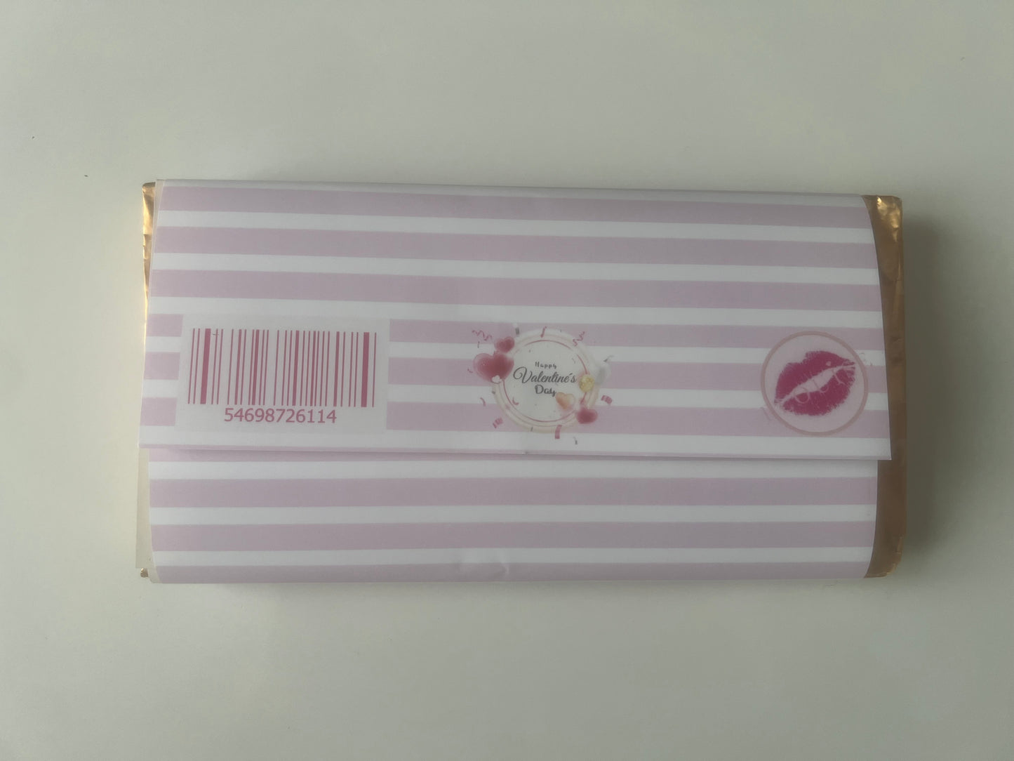 My sweet valentines plouise born to sparkle chocolate bar wrapper