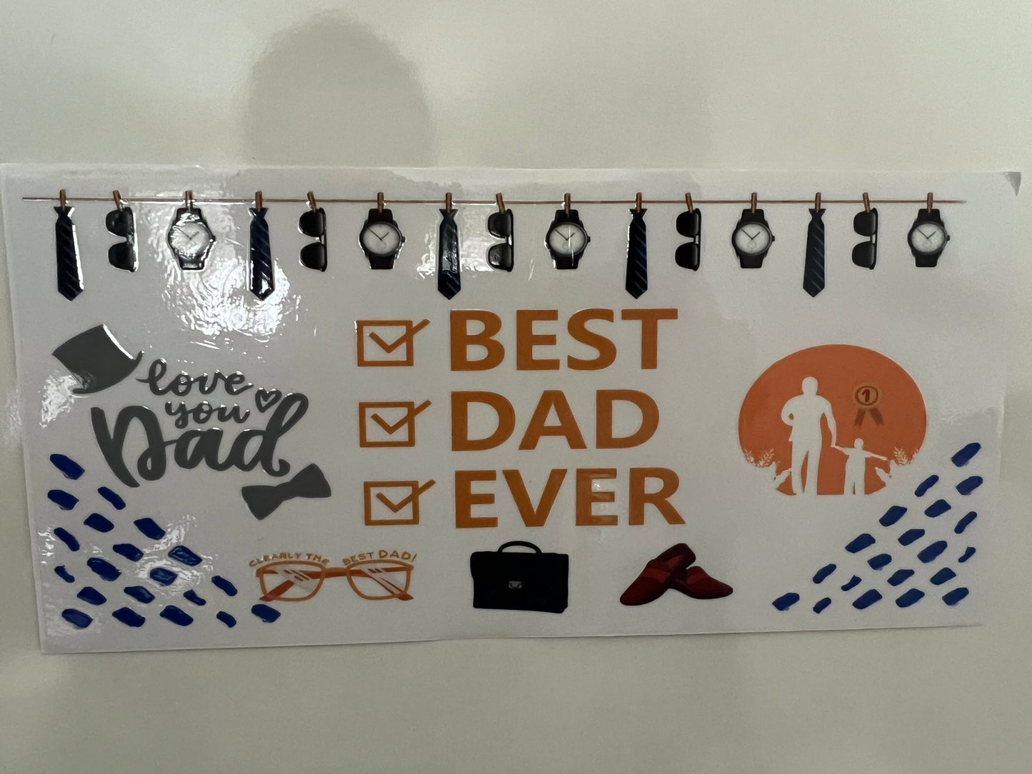 Best dad ever wrap