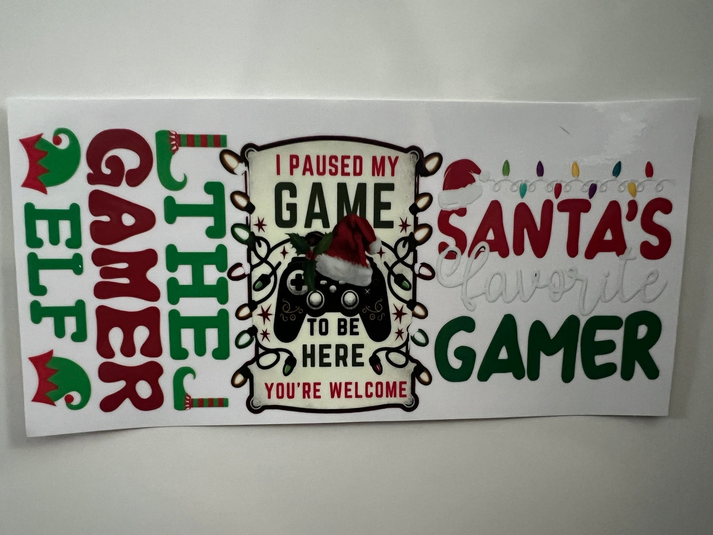 Santas favourite gamer wrap exclusive