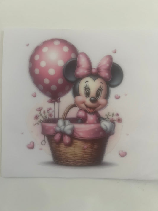 Baby minnie mouse decal