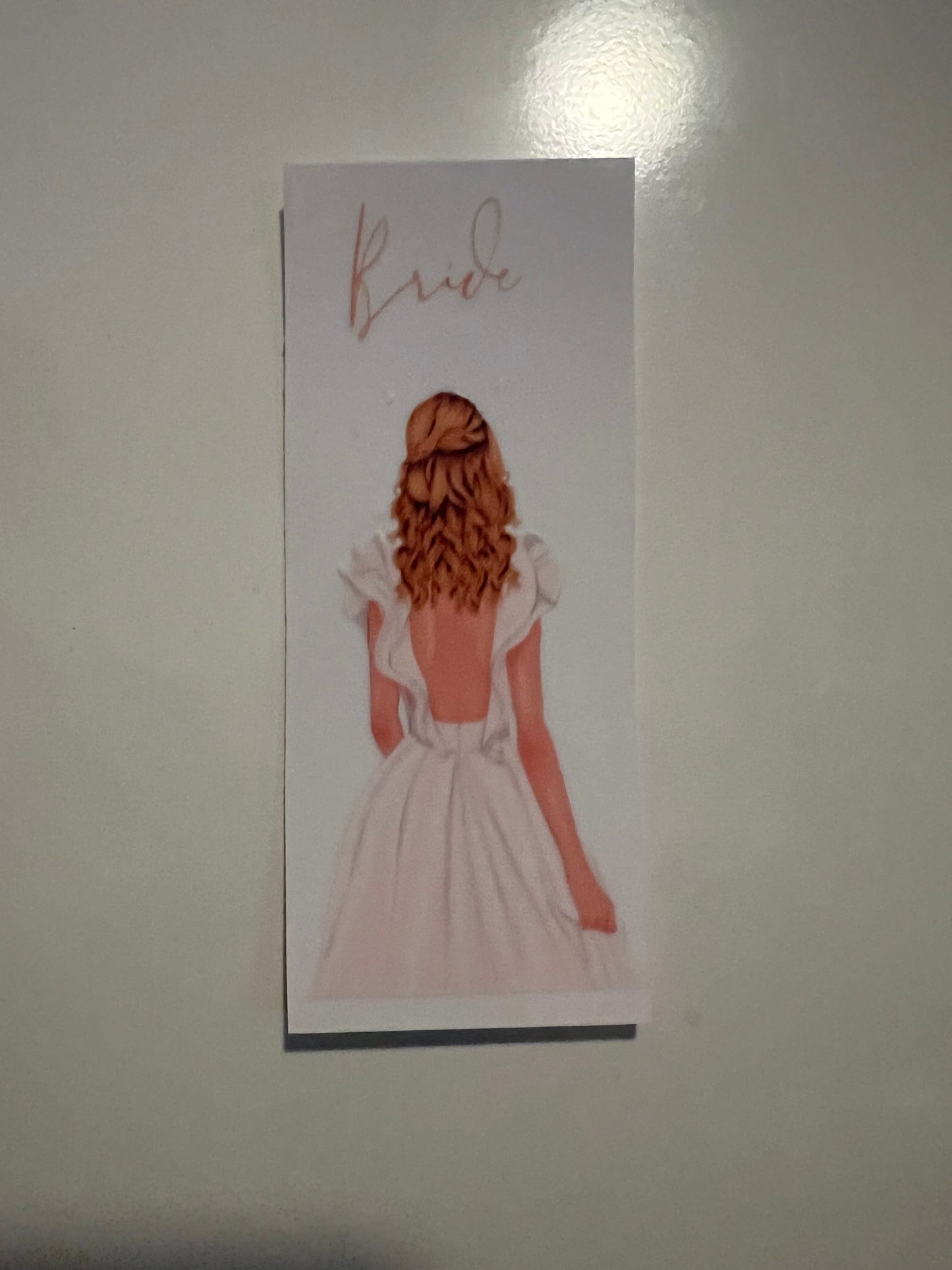 Bride decal