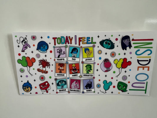 Inside out “today i feel” wrap - exclusive