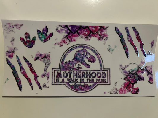 Motherhood is a walk in the park wrap