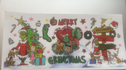 Merry Grinchmas wrap