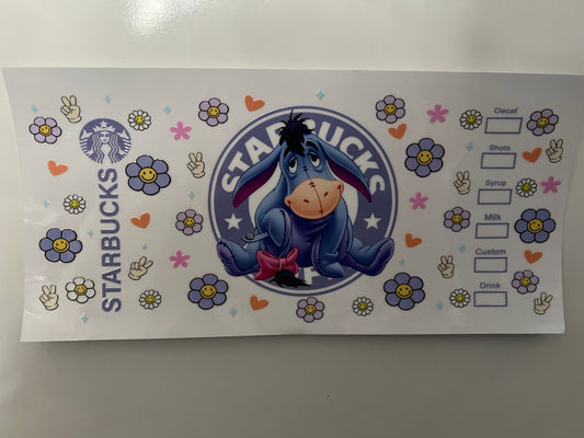 Eeyore Starbucks wrap