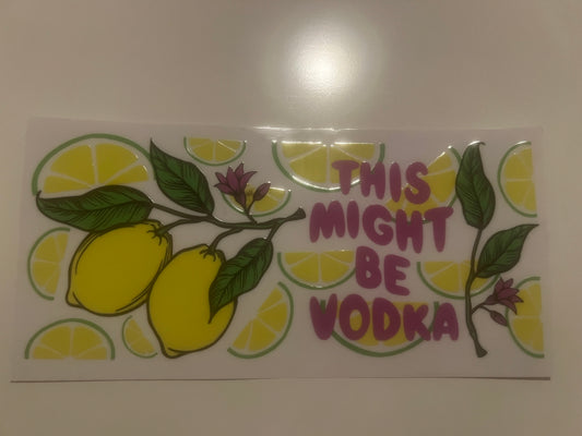 This might be Vodka wrap