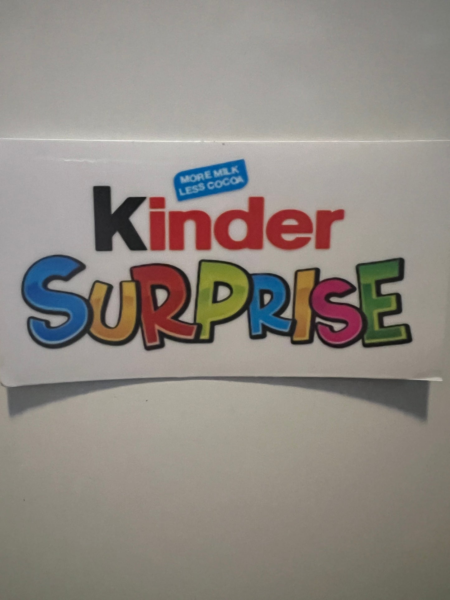 Kinder surprise decal V2