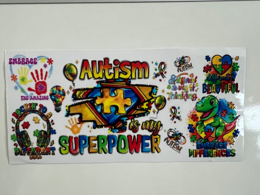 Autism is my superpower wrap exclusive