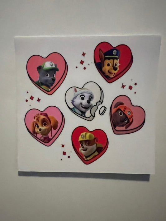 Paw patrol decal