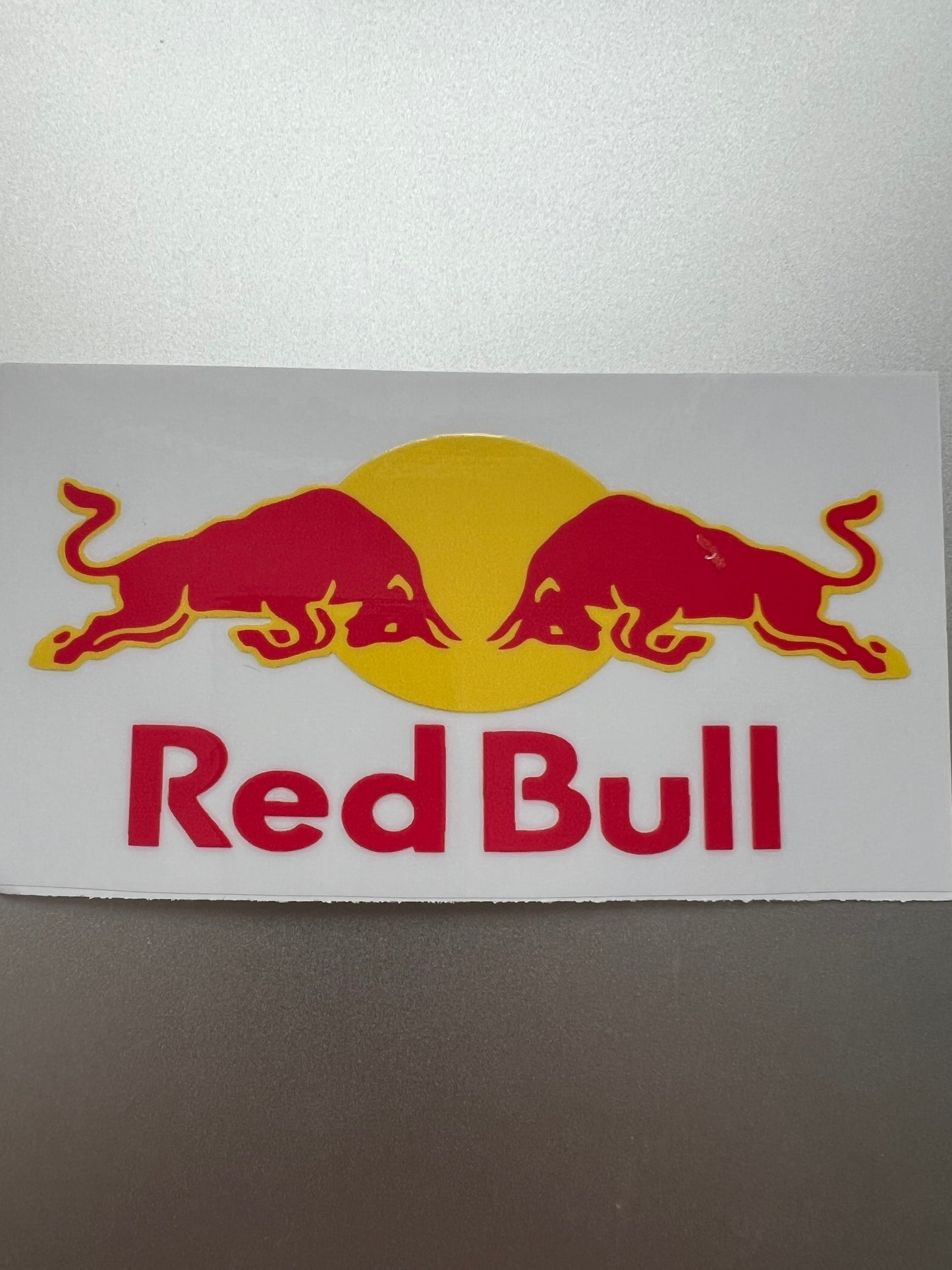 Red bull decal