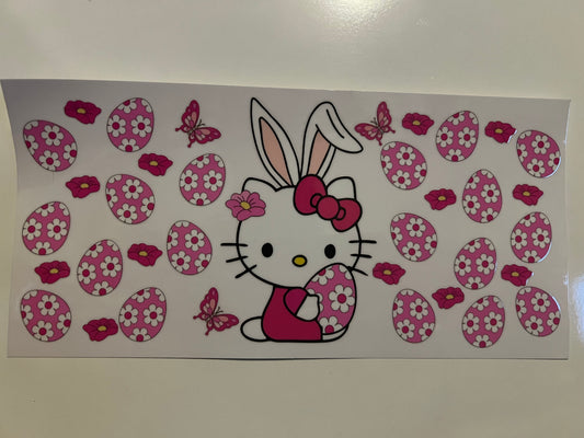 Hello kitty Easter egg wrap