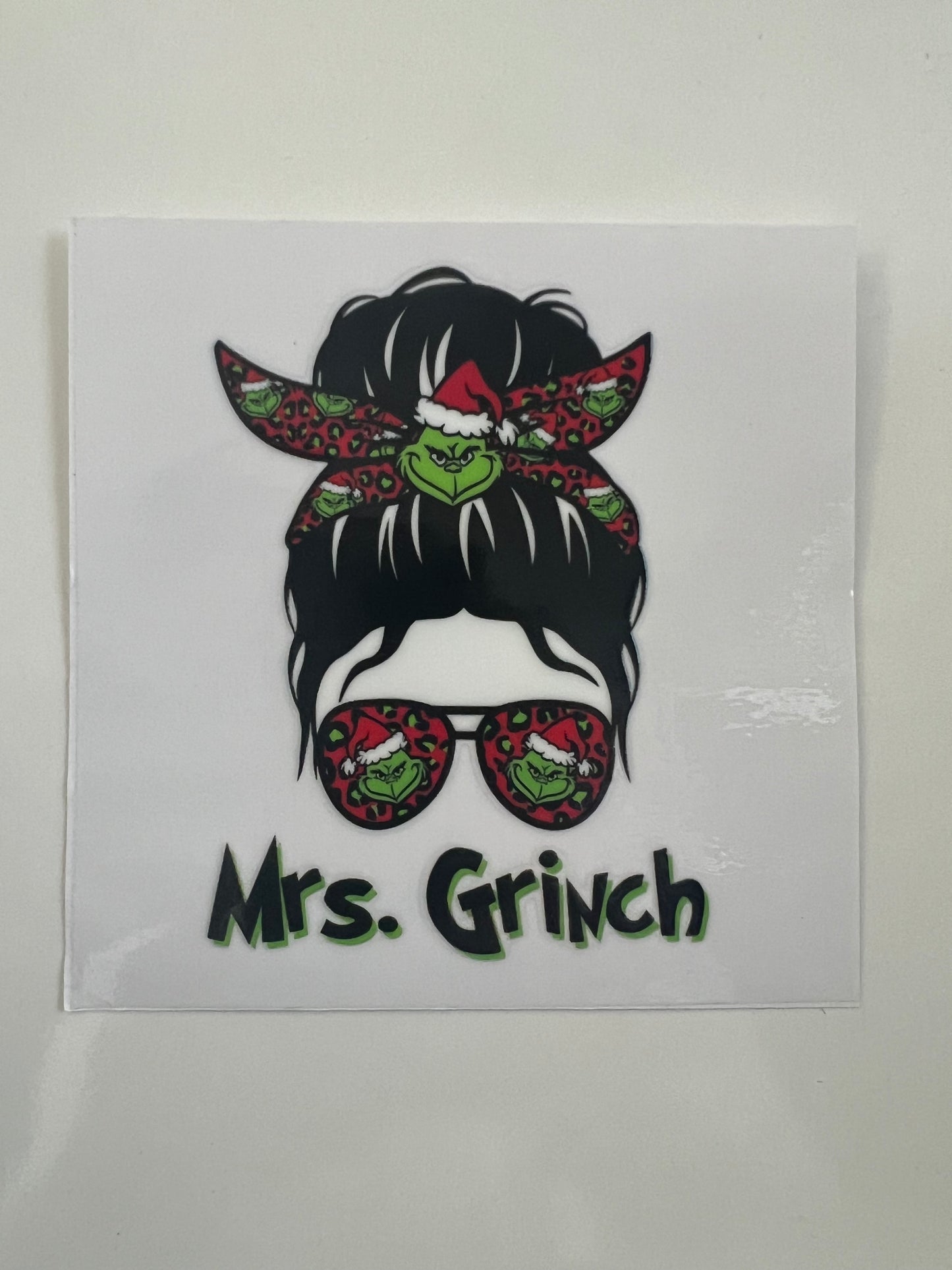 Mrs grinch decal