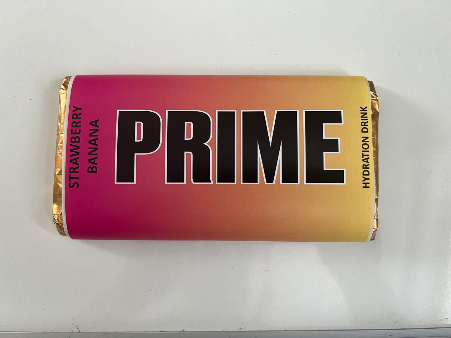 Prime chocolate bar wrappers