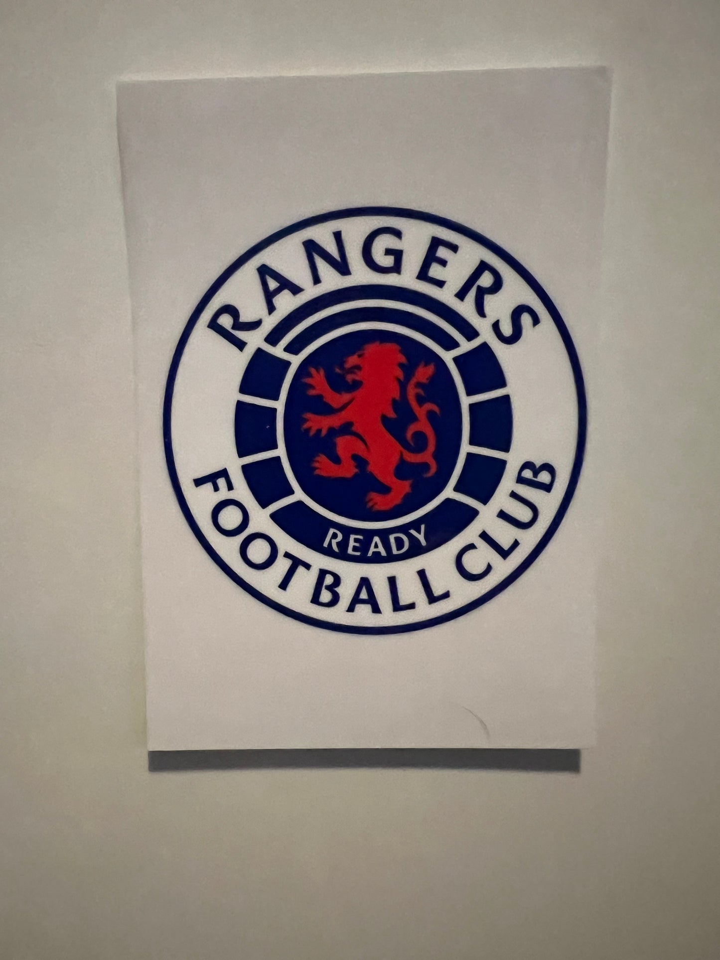 Rangers football club decal