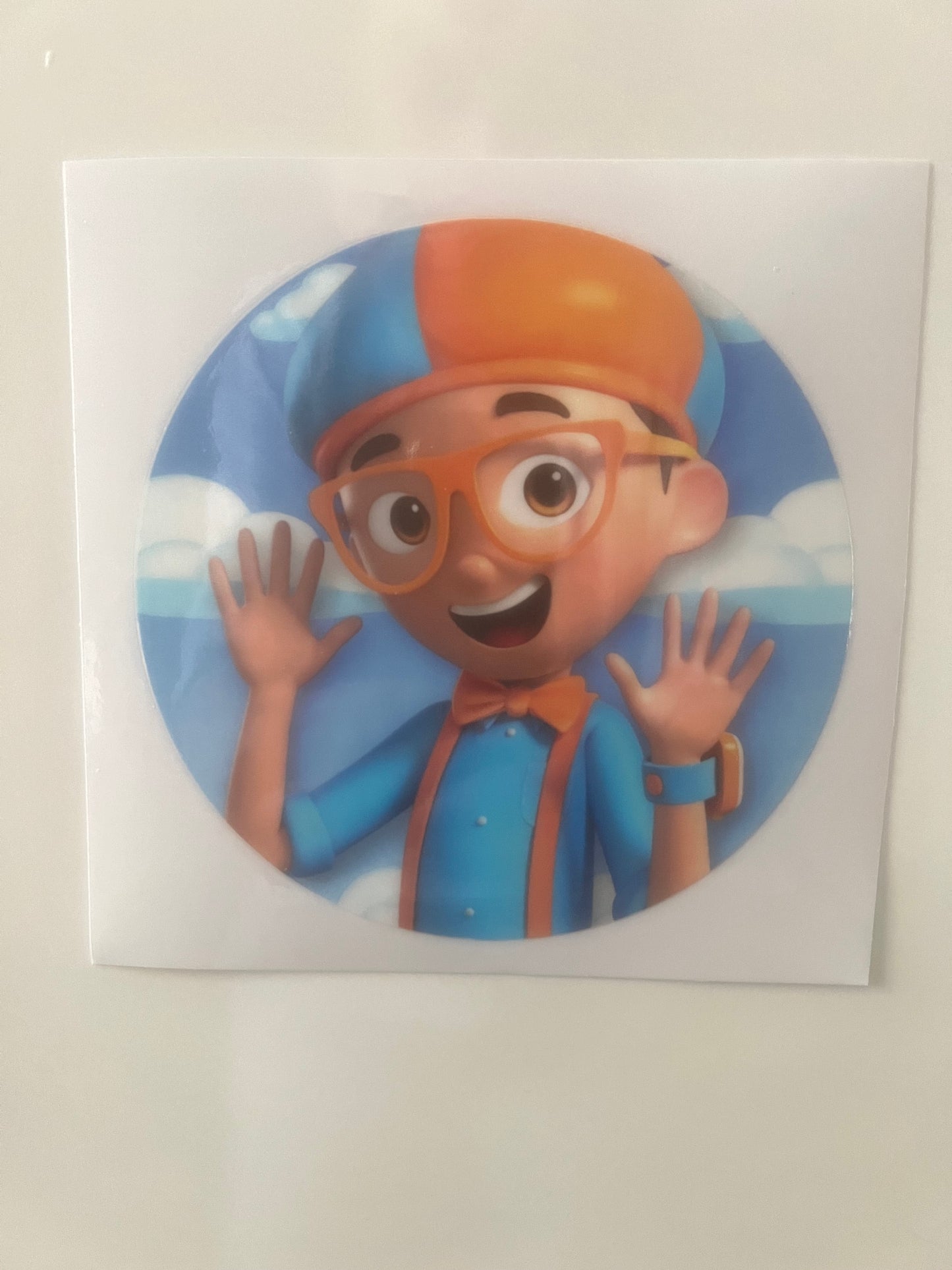 Blippi decal