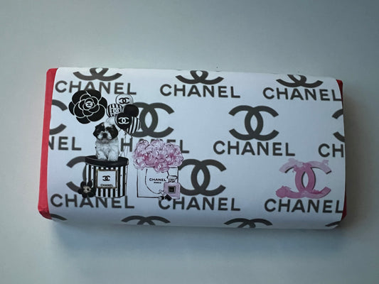 Designer inspired chocolate wrapper (chocolate not included)LV, Chanel, Dior, Gucci