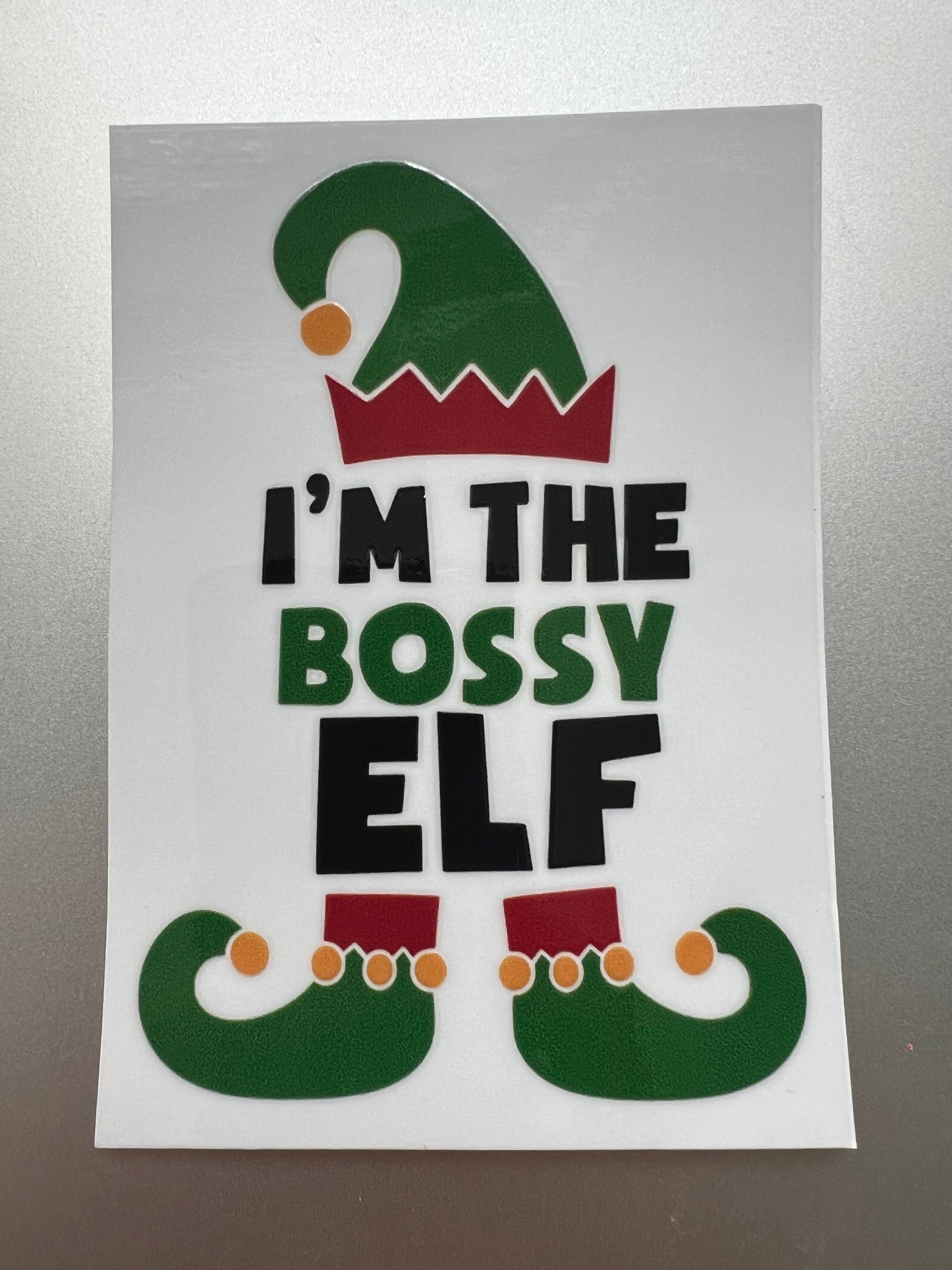 I’m the _____ elf decals