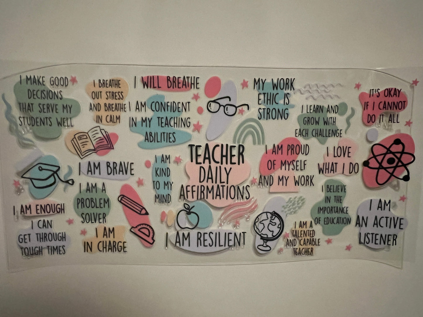 Teacher daily affirmations (E)