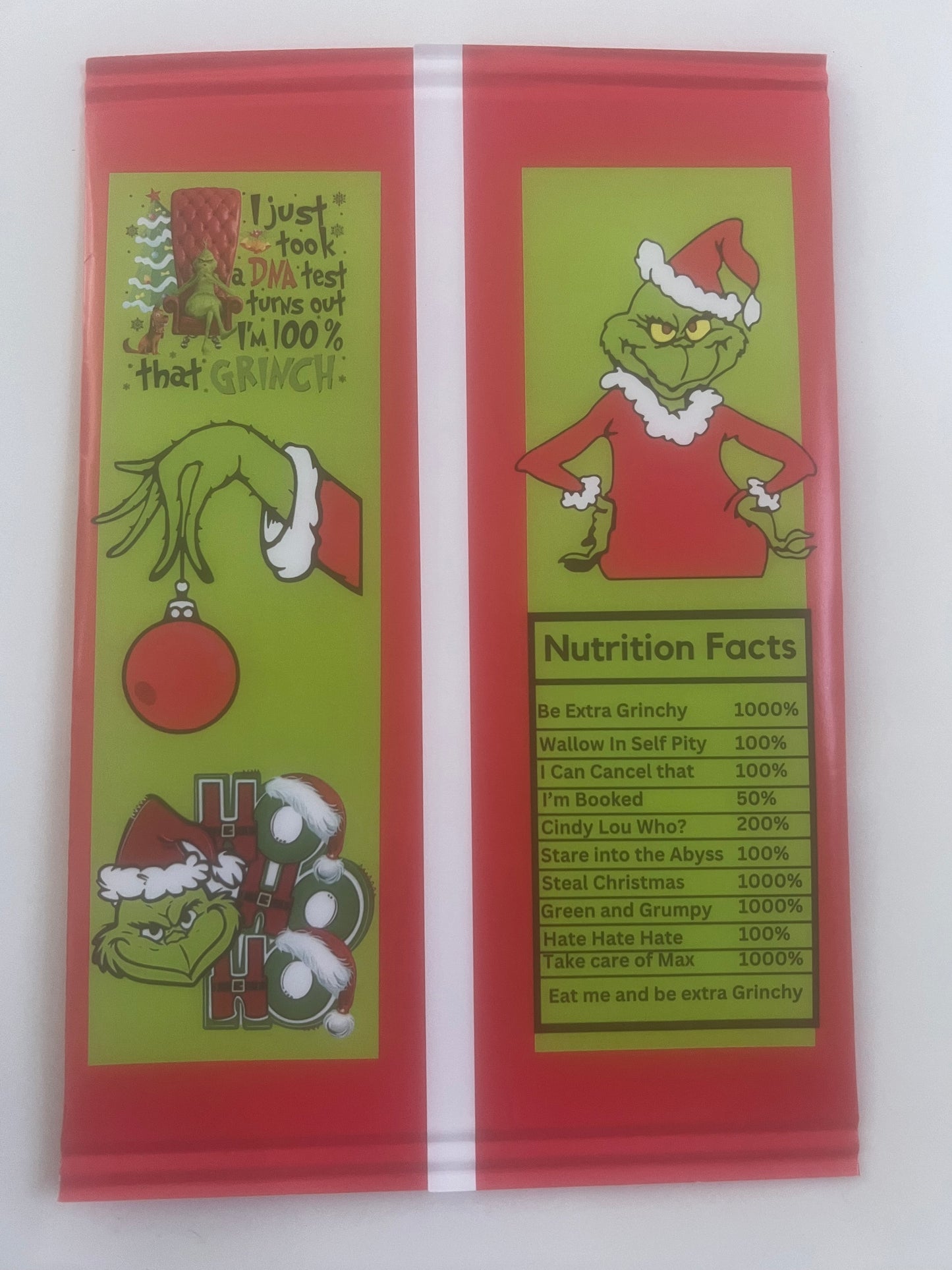 Grinch treat bags exclusive design