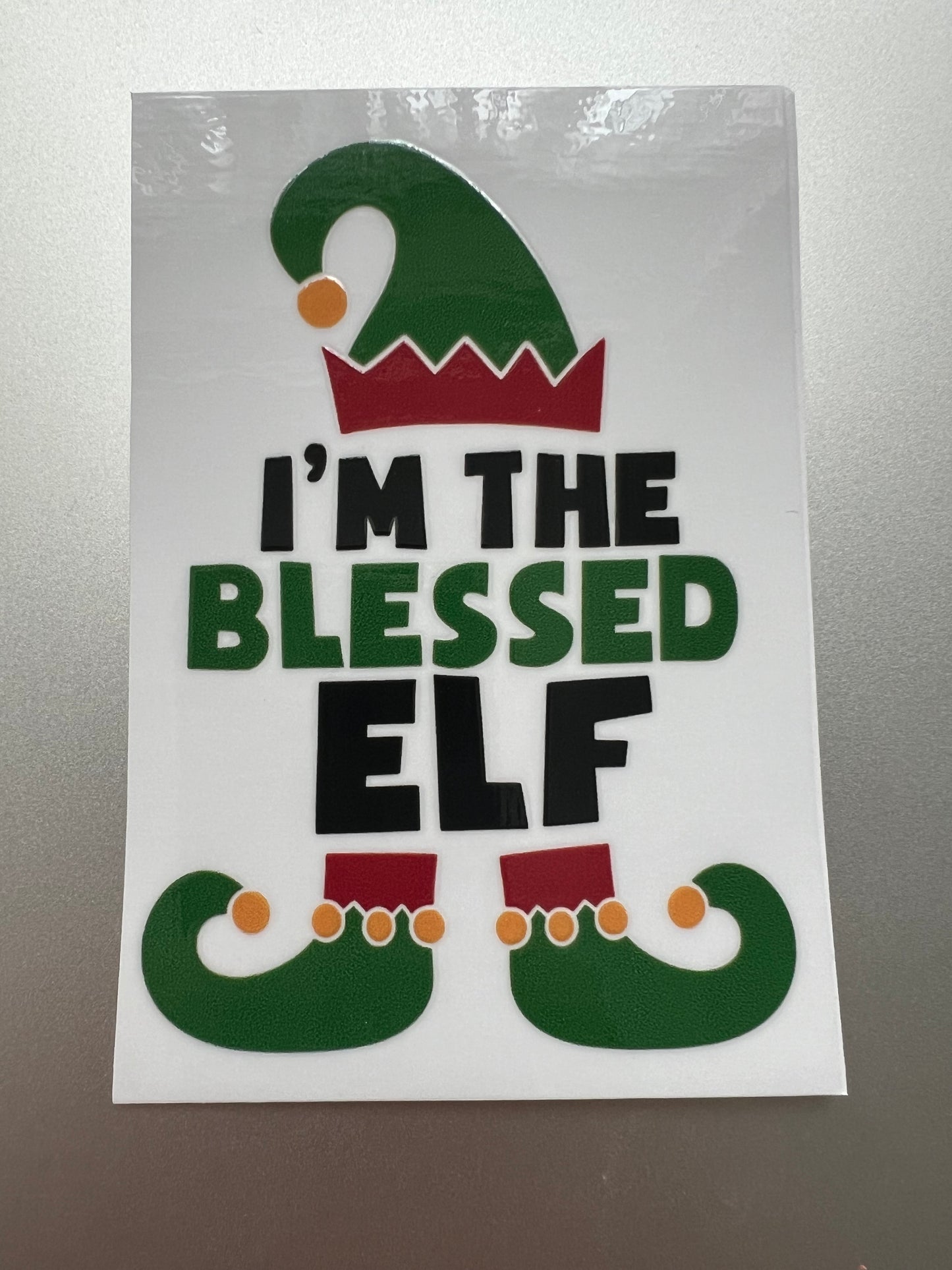 I’m the _____ elf decals