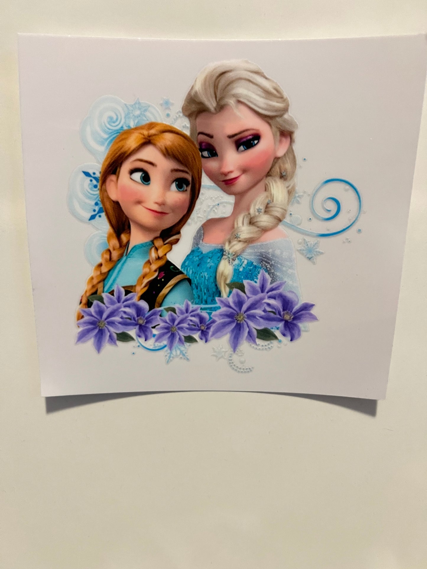 Frozen decal