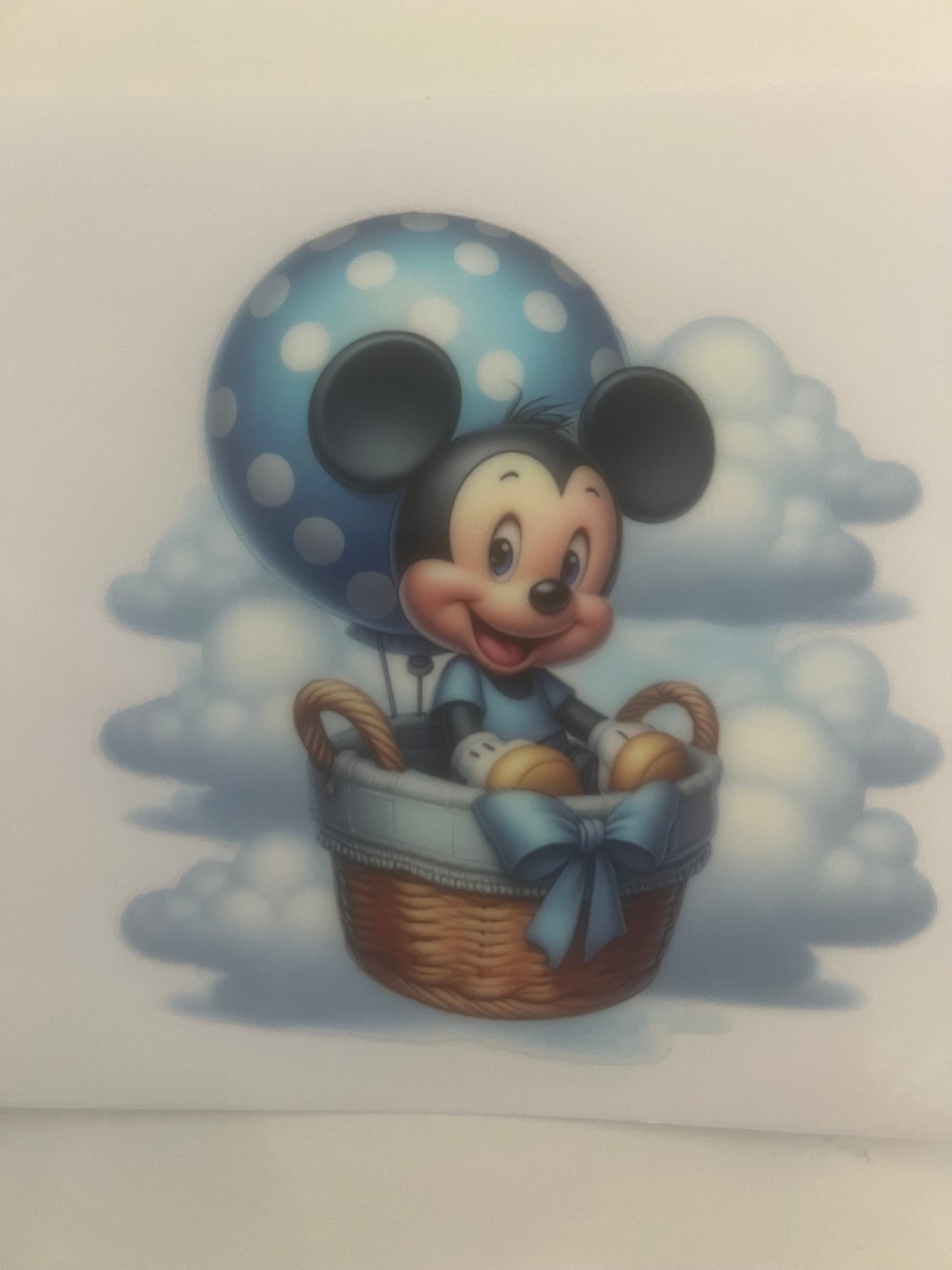 Baby mickey mouse decal