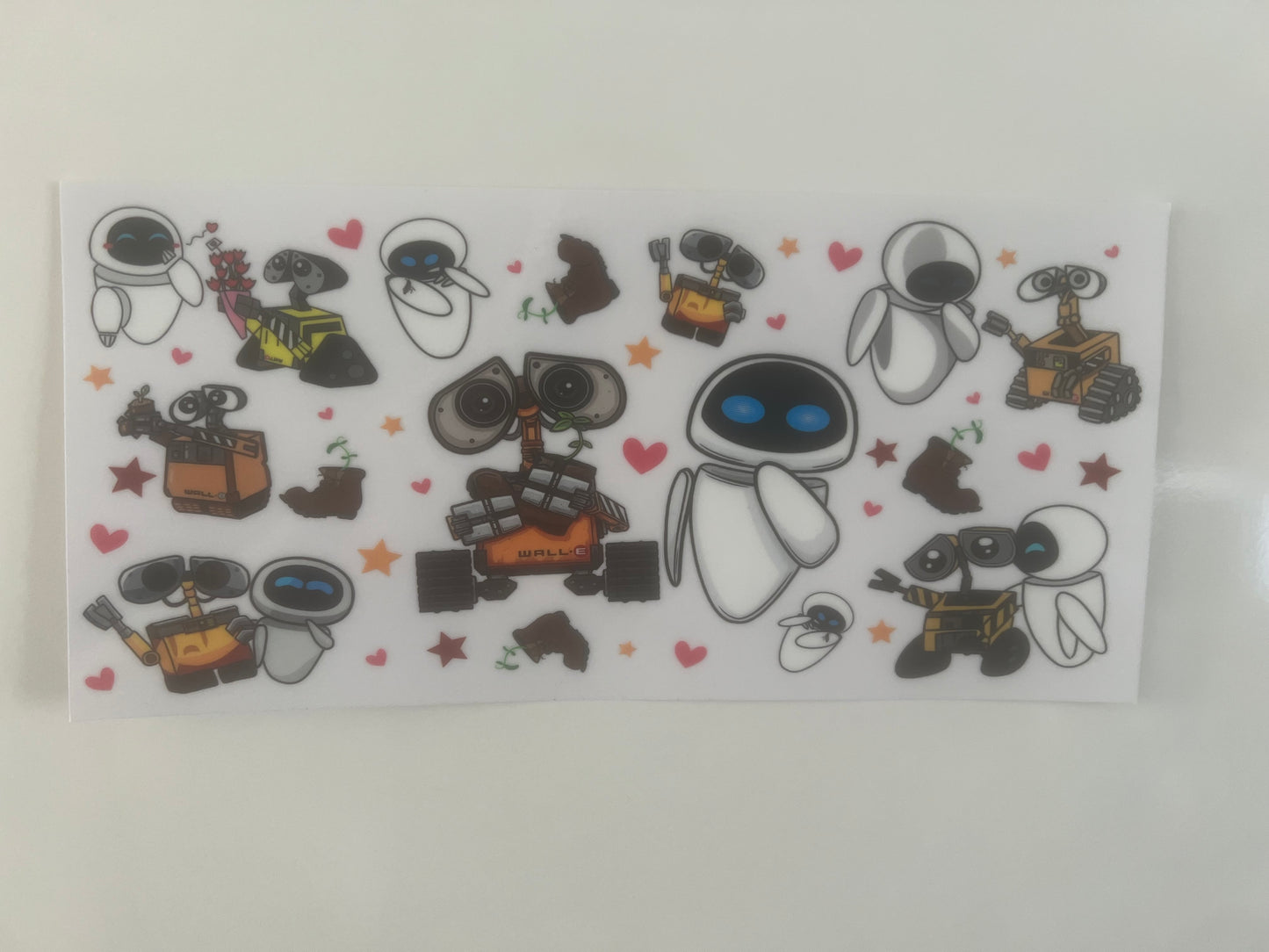 Wall -e UVDTF wrap