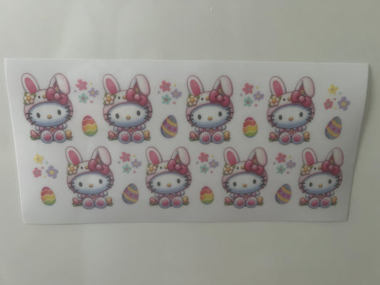 Happy easter hello kitty wrap