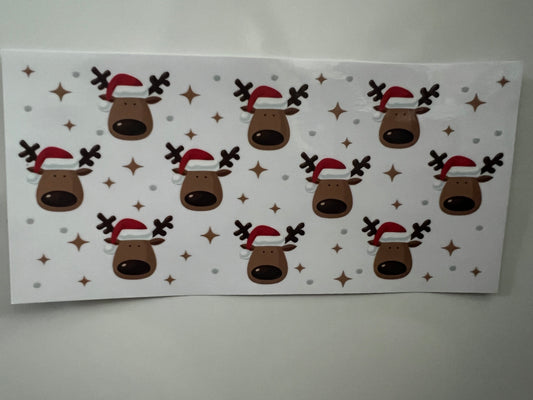 Reindeer Christmas wrap