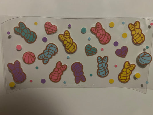 Easter peep jelly bunnies wrap (E)