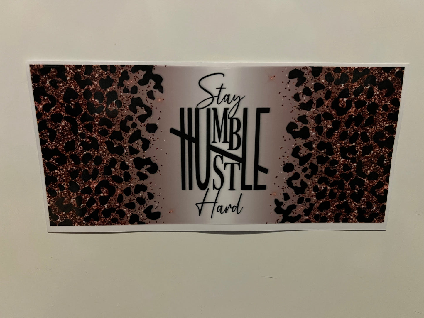 Stay humble hustle hard wrap (L)