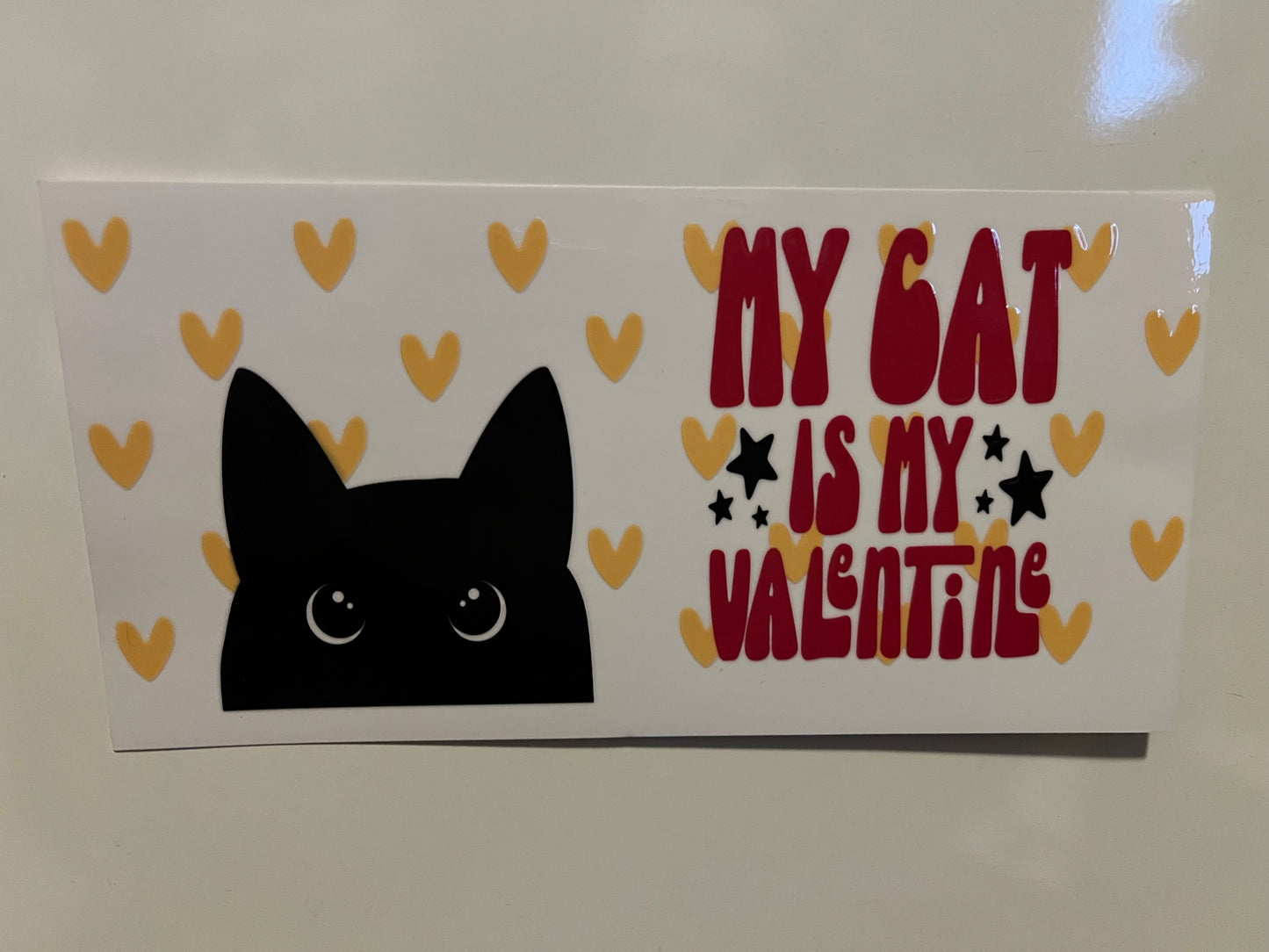 My cat is my valentine wrap (LE)