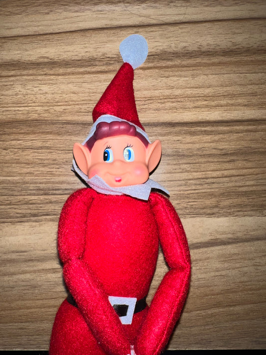 Naughty elf doll