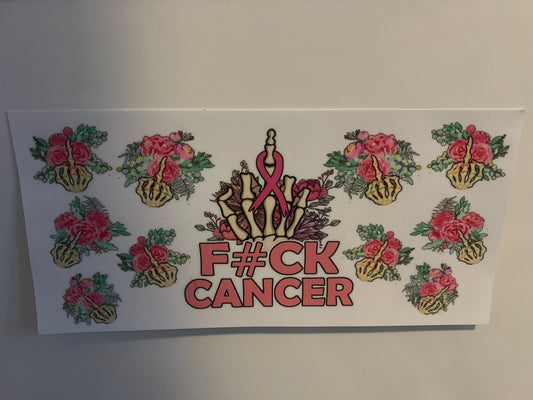 Fuck cancer wrap