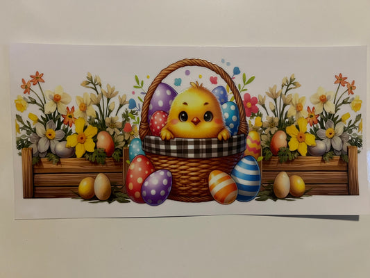 Cute Easter chick wrap