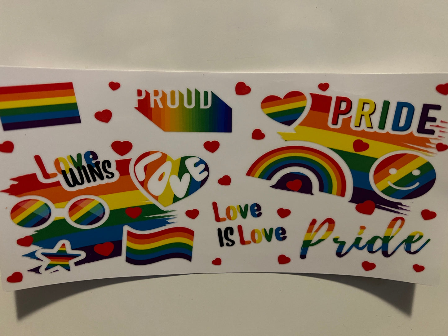 Love is love pride wrap