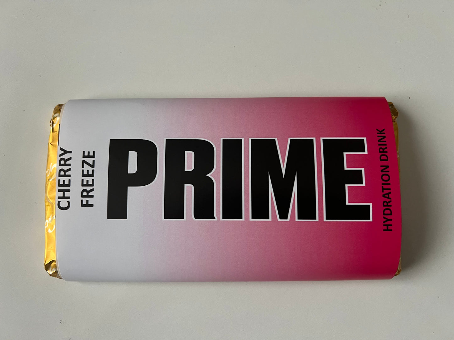 Prime chocolate bar wrappers