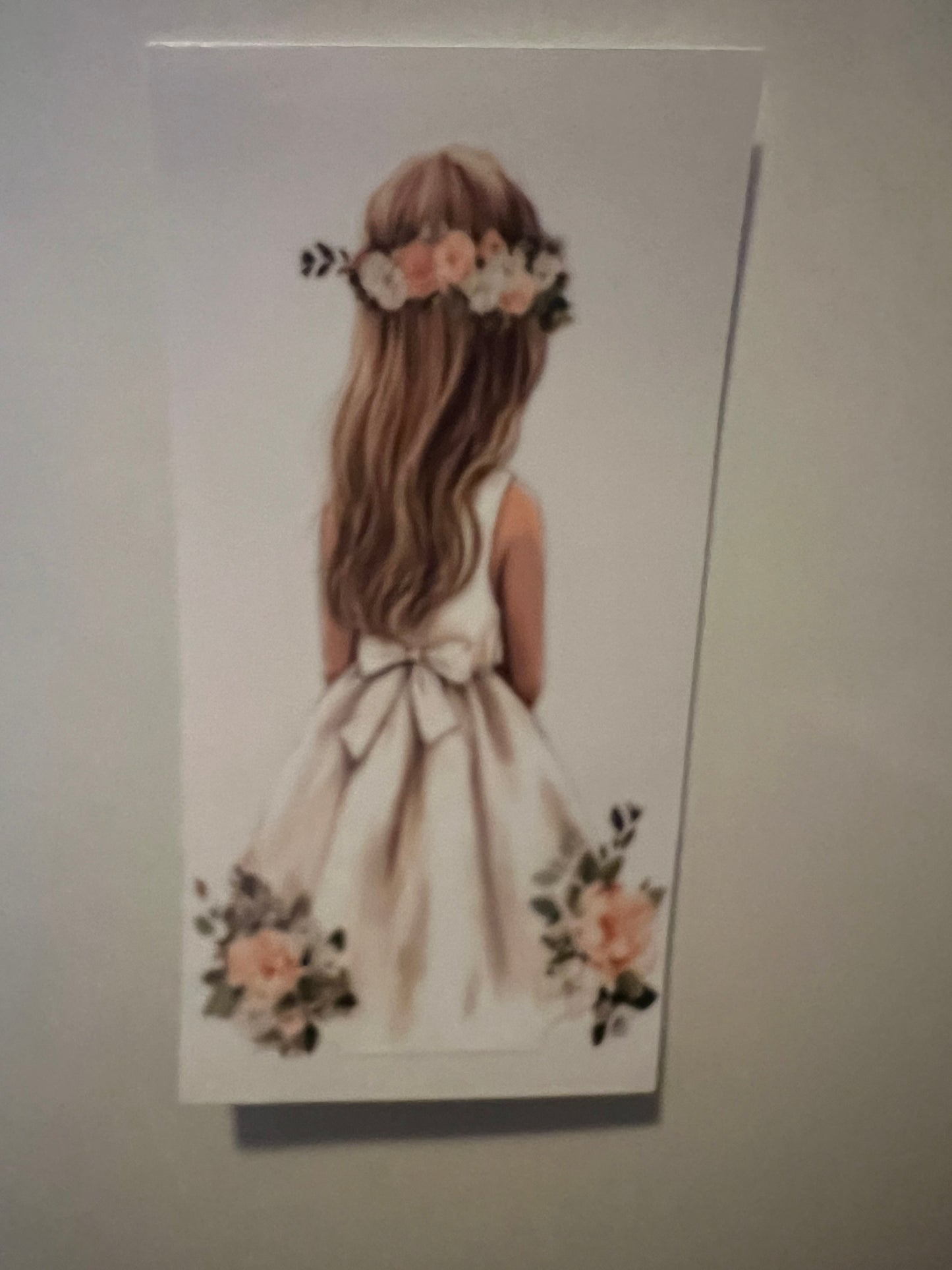 Flower girl decals