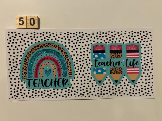 Teacher life wrap (50) (L)